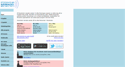 Desktop Screenshot of narradio.se